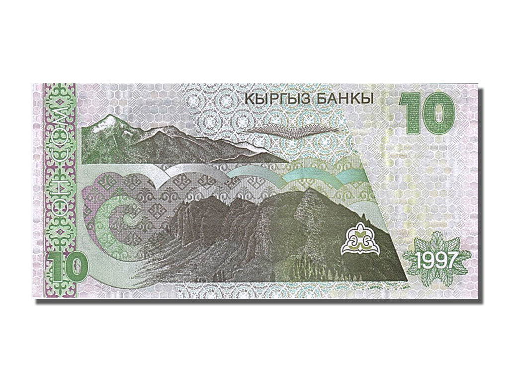 Banknote, KYRGYZSTAN, 10 Som, 1997, UNC(65-70)