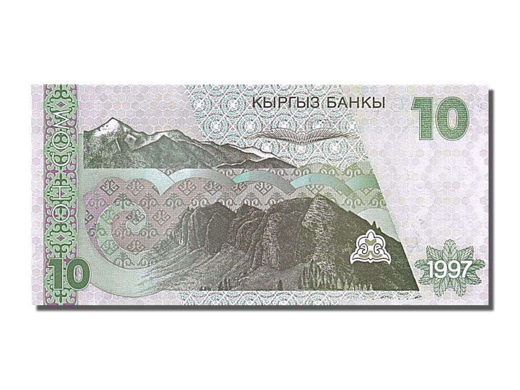 Banknote, KYRGYZSTAN, 10 Som, 1997, UNC(65-70)