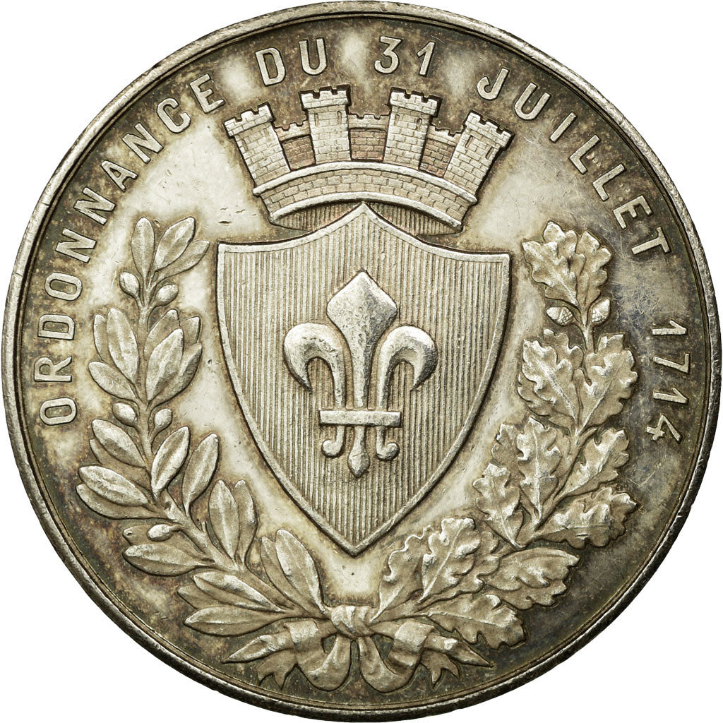 France, Token, Chamber of Commerce, AU(55-58), Silver