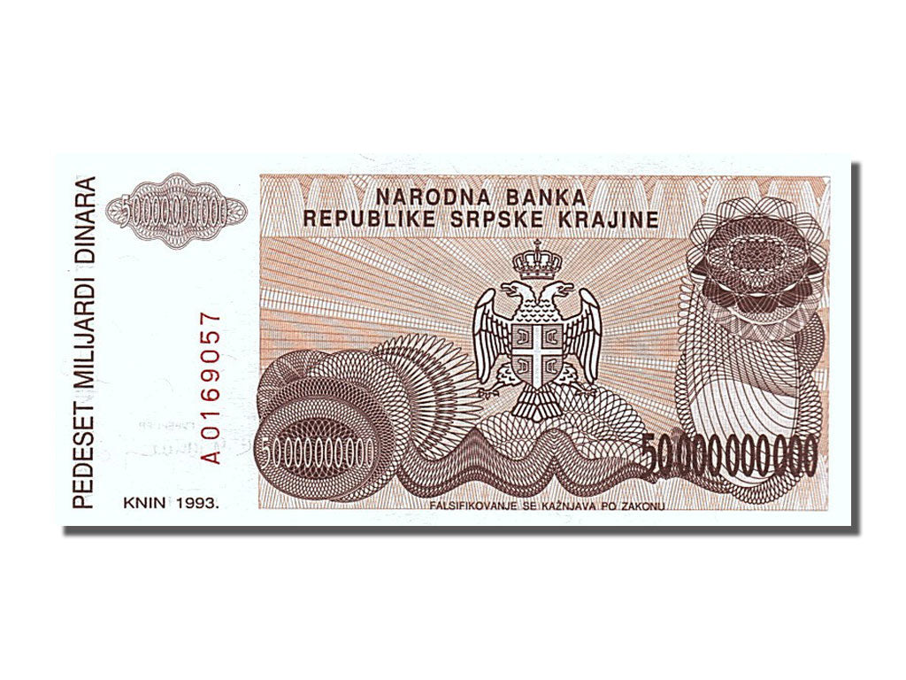 Croatia, 50 Milliard Dinara, 1993, KM #R29a, UNC(65-70), A0169057