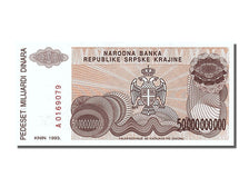 Billet, Croatie, 50 Milliard Dinara, 1993, NEUF
