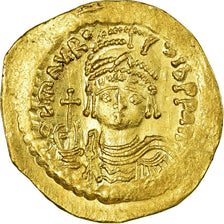 Münze, Maurice Tiberius, Solidus, Constantinople, VZ+, Gold