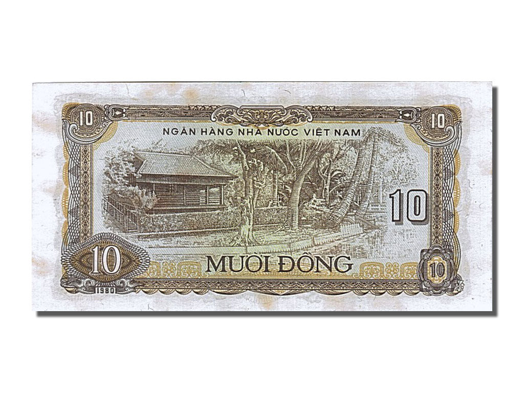 Banknote, Viet Nam, 10 D<ox>ng, 1980, UNC(65-70)