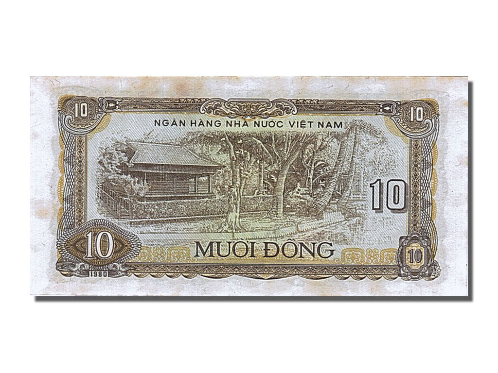Banknote, Viet Nam, 10 D<ox>ng, 1980, UNC(65-70)