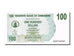 Banknote, Zimbabwe, 100 Dollars, 2006, 2006-08-01, UNC(65-70)