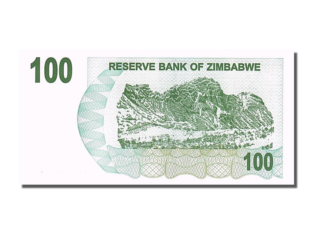 Banknote, Zimbabwe, 100 Dollars, 2006, 2006-08-01, UNC(65-70)