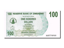 Geldschein, Simbabwe, 100 Dollars, 2006, 2006-08-01, UNZ