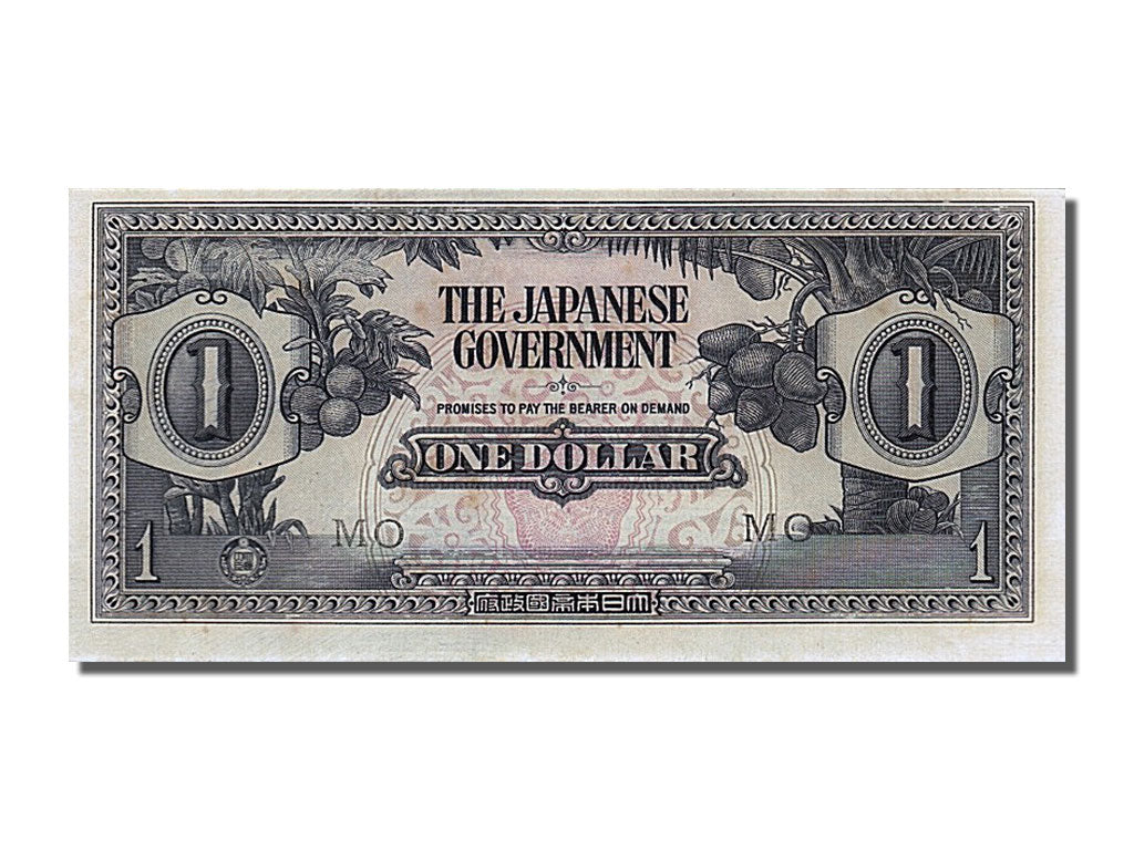 Geldschein, MALAYA, 1 Dollar, 1942, VZ