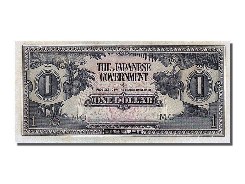 Banknote, MALAYA, 1 Dollar, 1942, AU(55-58)