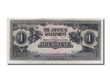 Banknote, MALAYA, 1 Dollar, 1942, AU(55-58)