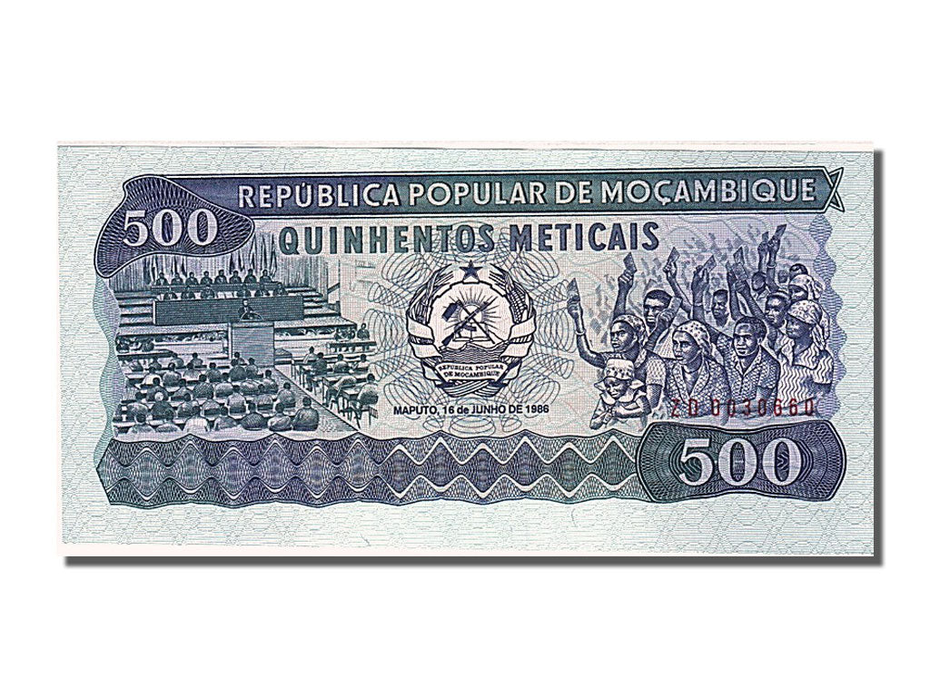 Mozambique, 500 Meticais, type Président 1983-1988