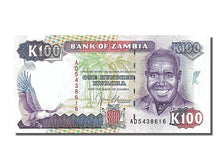 Banknote, Zambia, 100 Kwacha, 1991, UNC(65-70)