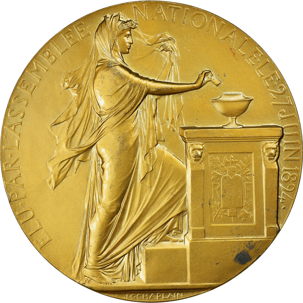 Francia, medaglia, Les Présidents de la République, Jean Casimir-Périer
