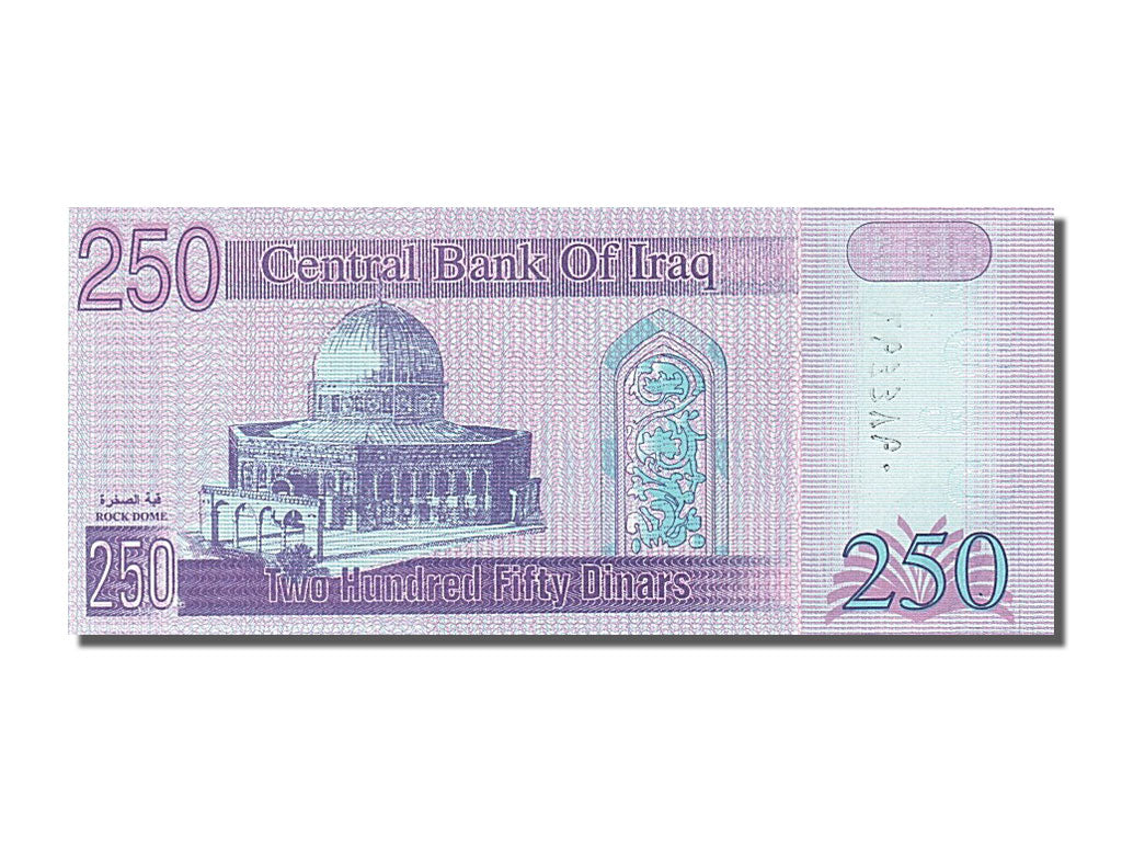 Banknote, Iraq, 250 Dinars, 2002, UNC(65-70)