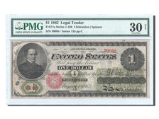 Banknote, United States, One Dollar, 1862, 1862-08-01, KM:1, graded, PMG