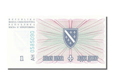 Banknote, Bosnia - Herzegovina, 1 Dinar, 1994, 1994-08-15, UNC(65-70)