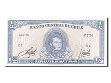 Biljet, Chili, 1/2 Escudo, 1962, NIEUW