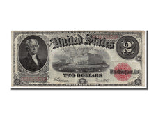 Banknote, United States, Two Dollars, 1917, AU(55-58)