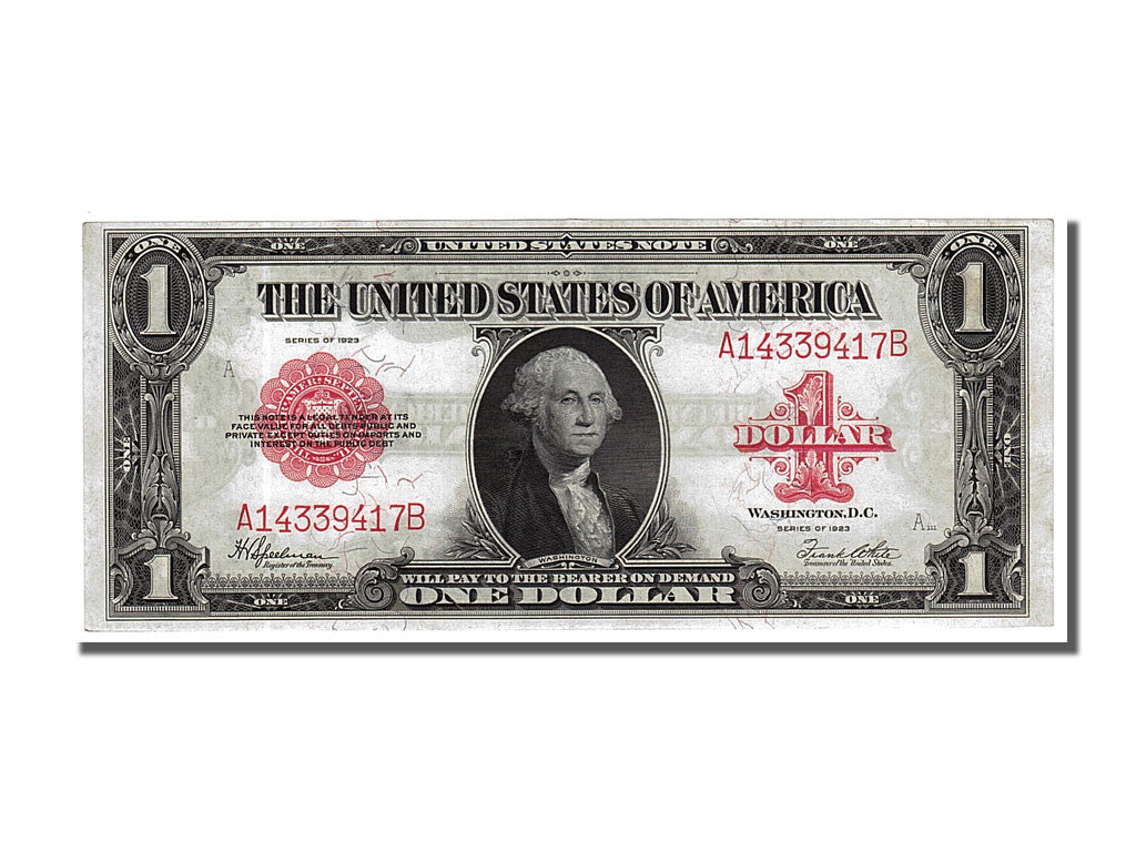Banknote, United States, One Dollar, 1923, UNC(60-62)