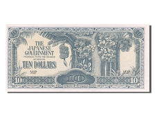 Malaya, 10 Dollars, 1942, KM #M7b, UNC(65-70), MP
