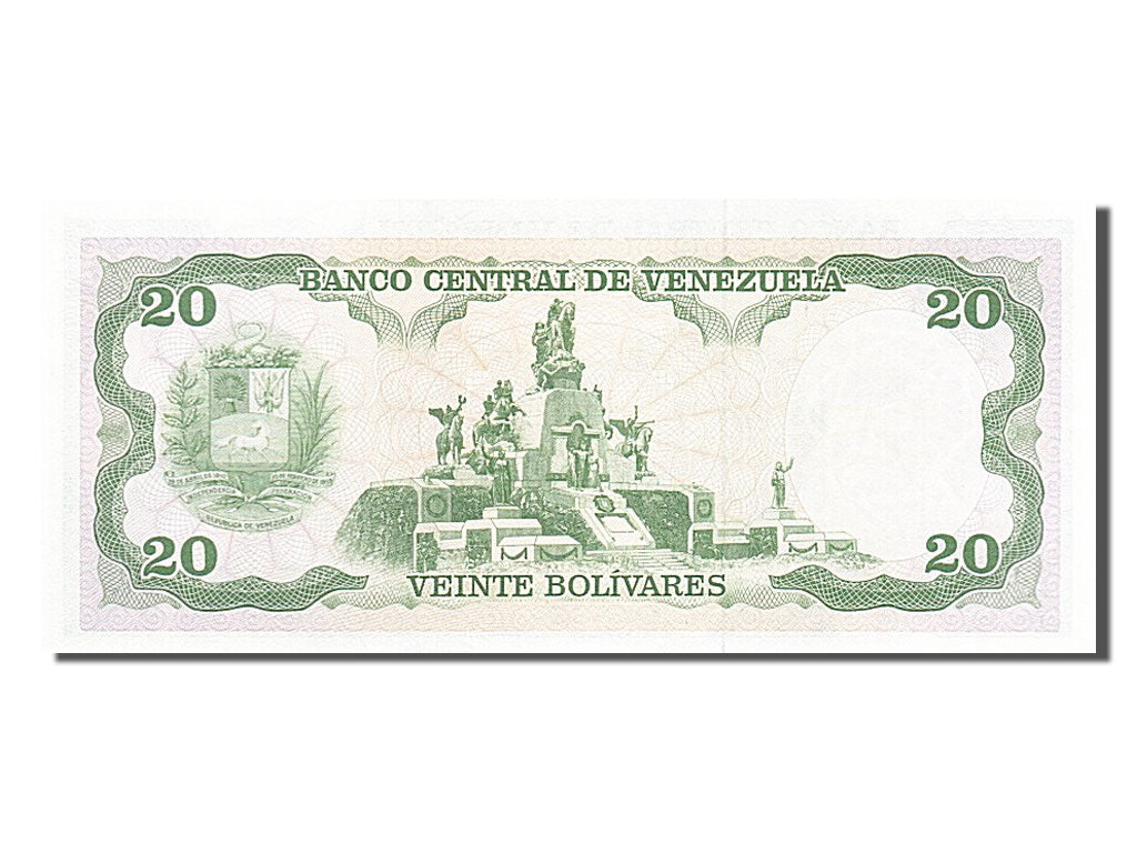 Banknote, Venezuela, 20 Bolivares, 1990, 1990-05-31, UNC(65-70)