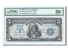Billet, États-Unis, Five Dollars, 1899, 1899, KM:250, Gradée, PMG