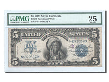 United States, Five Dollars, 1899, KM #251, graded, PMG, EF(40-45)