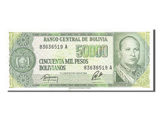 Banknote, Bolivia, 50,000 Pesos Bolivianos, 1984, 1984-06-05, UNC(65-70)