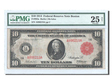 Banconote, Stati Uniti, Ten Dollars, 1914, KM:443a, 1914, graded, PMG
