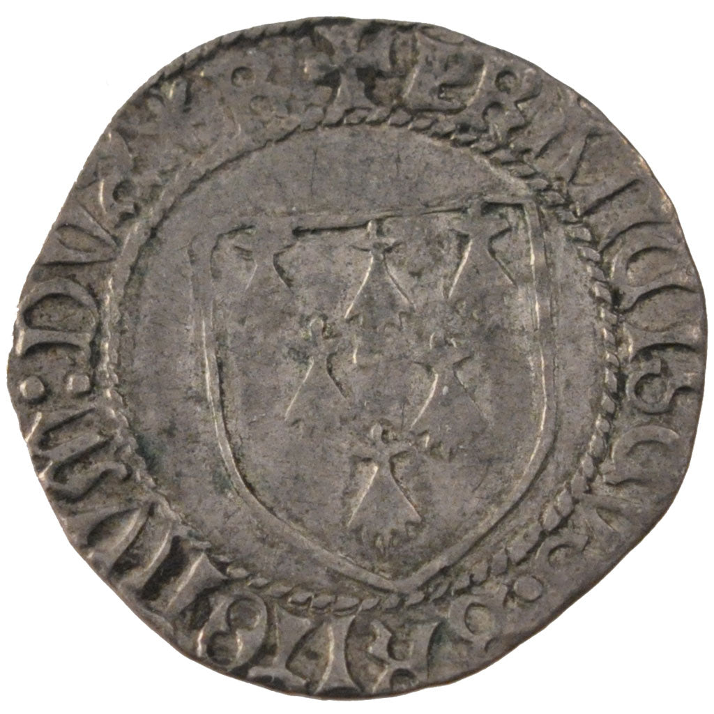 FRANCE, Blanc, Rennes, EF(40-45), Silver, Boudeau #136, 3.39
