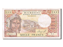 Djibouti, 1000 Francs, 1979, KM #37c, EF(40-45), Y1
