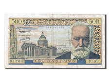France, 500 Francs, 500 F 1954-1958 ''Victor Hugo'', 1958, KM #133b,...