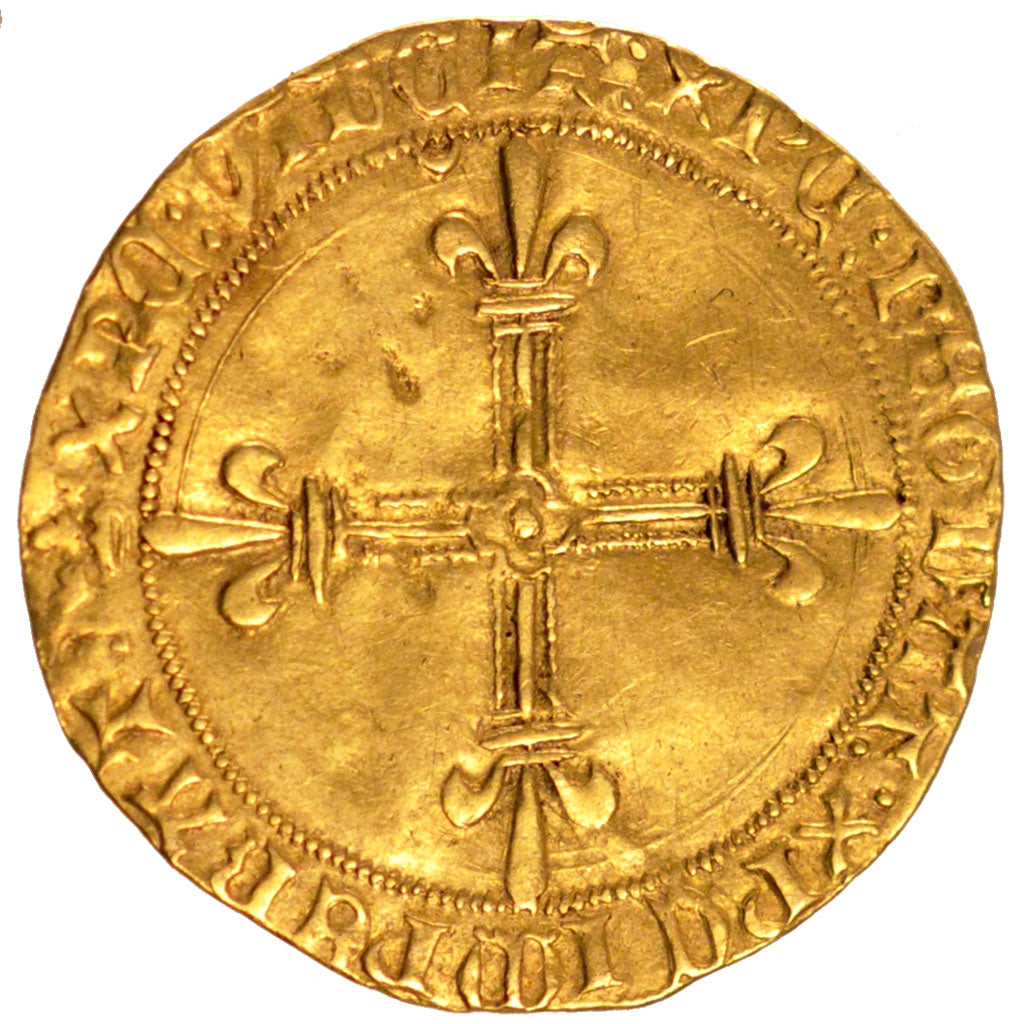 FRANCE, Ecu d'or, Angers, EF(40-45), Gold, Duplessy #544, 3.36