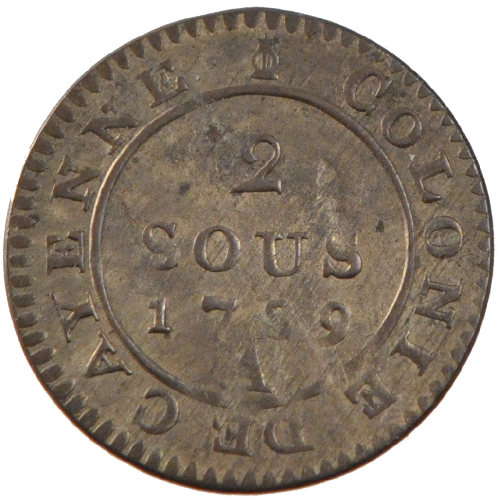 Guyane, Louis XVI, 2 Sous