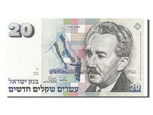 Banknote, Israel, 20 New Sheqalim, 1993, EF(40-45)