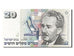 Banknote, Israel, 20 New Sheqalim, 1993, EF(40-45)