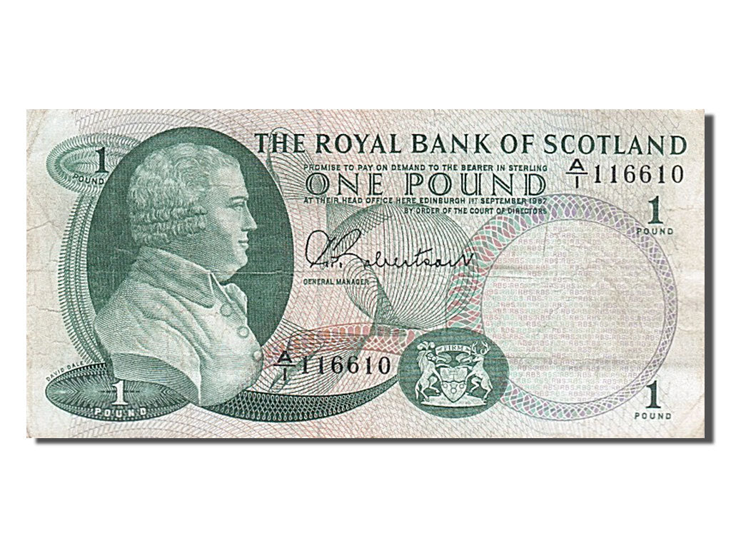 Ecosse, 1 Livre, type D. Dale