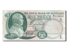 Scotland, 1 Pound, 1967, KM #327a, 1967-09-01, VF(30-35), A/1 116610