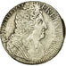 Moneta, Francia, Louis XIV, Écu aux 3 couronnes, Ecu, 1710, Reims, BB, Argento