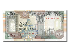 Geldschein, Somalia, 50 N Shilin = 50 N Shillings, 1991, UNZ