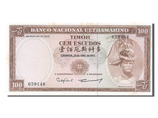 Billet, Timor, 100 Escudos, 1963, 1963-04-25, SUP