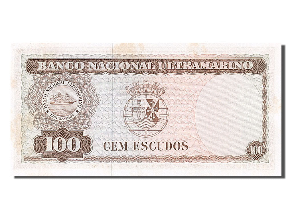 Billet, Timor, 100 Escudos, 1963, 1963-04-25, SUP