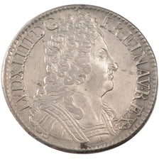 FRANCE, Écu aux 3 couronnes, ECU, 1713, Paris, KM #386.1, AU(50-53), Silver, ...