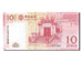 Banknote, Macau, 10 Patacas, 2008, 2008-08-08, UNC(65-70)