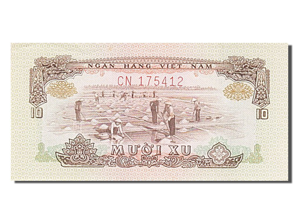 Banknote, South Viet Nam, 10 Xu, 1966, UNC(65-70)