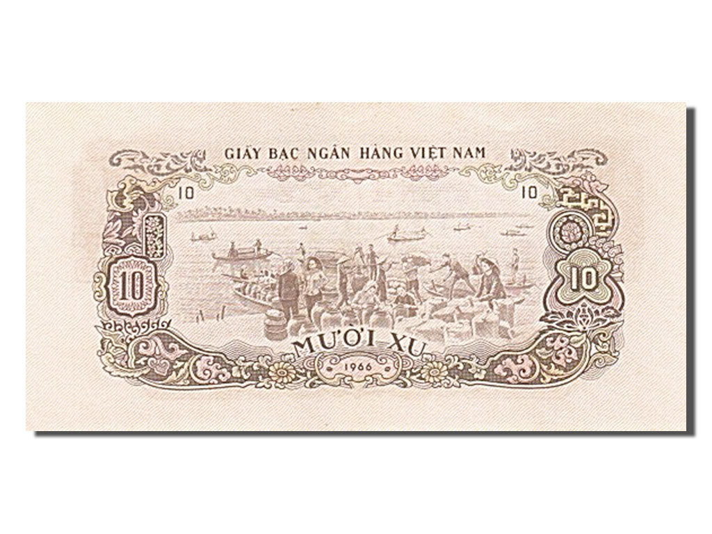 Banknote, South Viet Nam, 10 Xu, 1966, UNC(65-70)