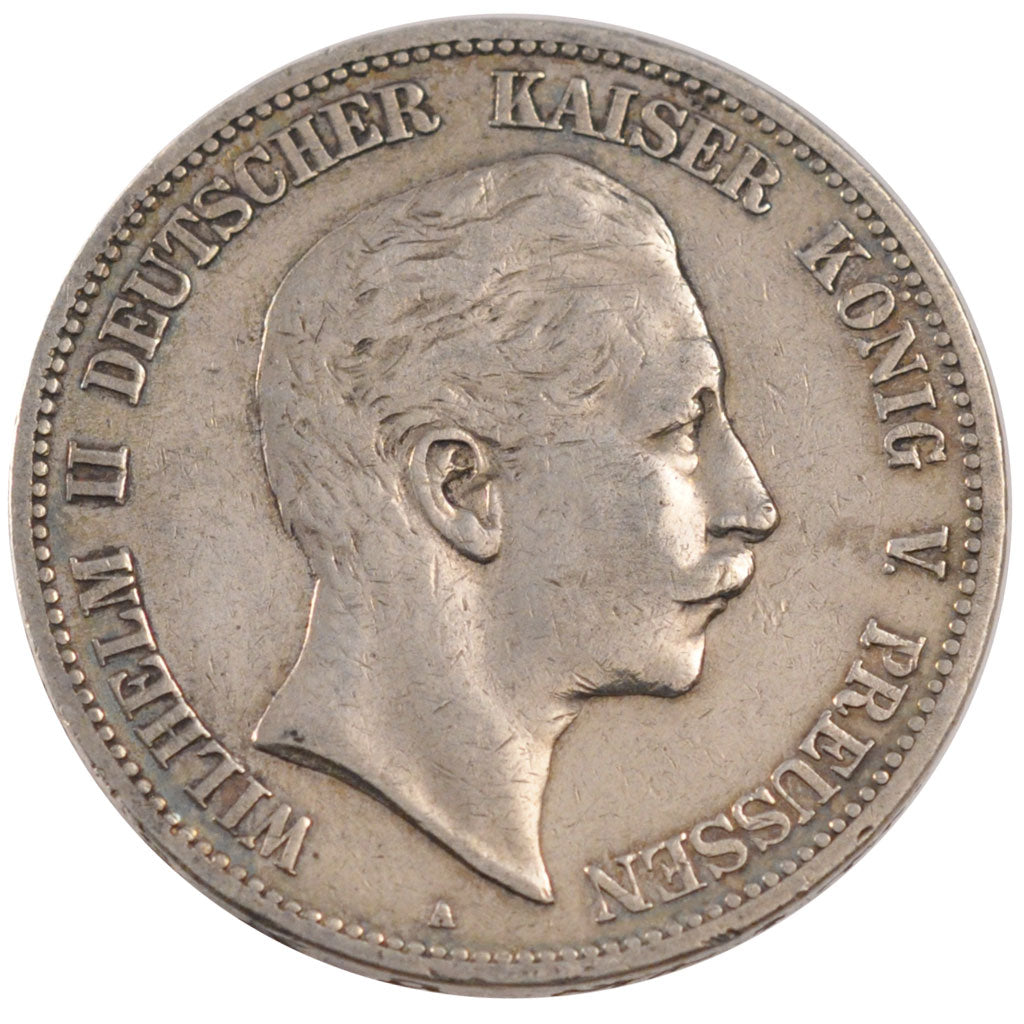GERMAN STATES, 5 Mark, 1895, KM #523
