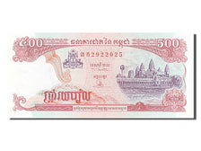 Biljet, Cambodja, 500 Riels, 1998, NIEUW