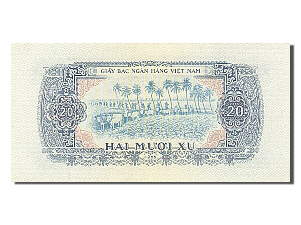 Banknote, South Viet Nam, 20 Xu, 1966, UNC(63)