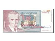 Banknote, Yugoslavia, 5,000,000 Dinara, 1993, UNC(65-70)